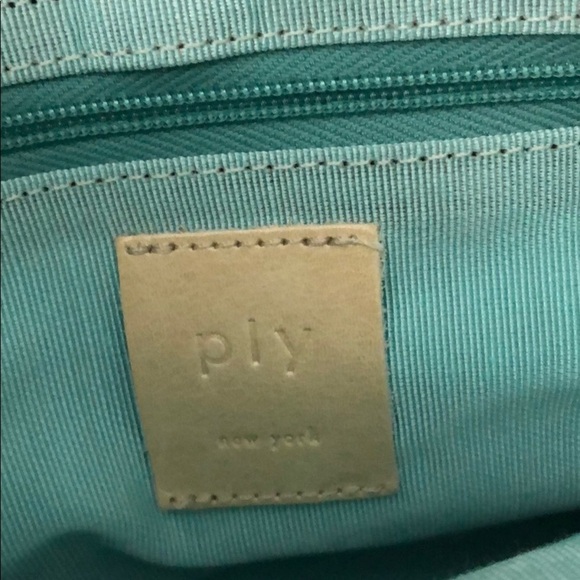 PLY Shoulder Bag in Cream/Ivory Leather NWOT - Picture 8 of 8